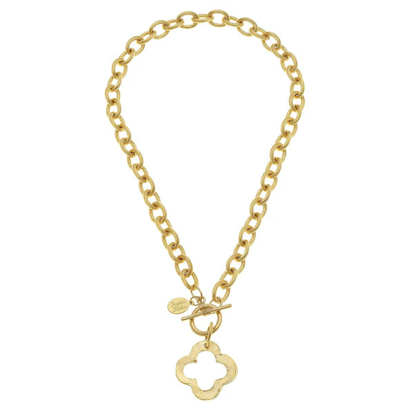 Open Clover Toggle Necklace | Susan Shaw