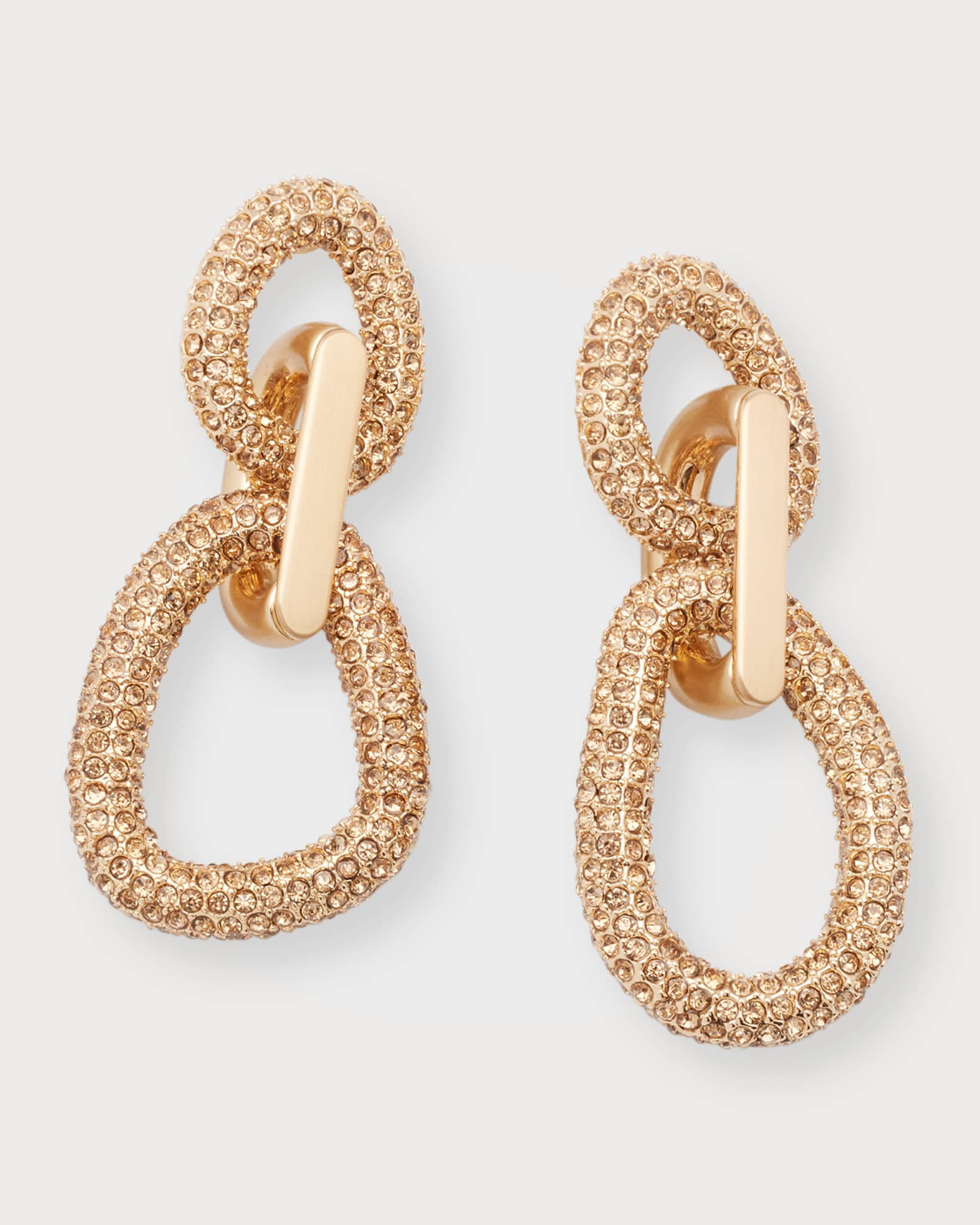 Reyes Large Rhinestone Earrings | Neiman Marcus