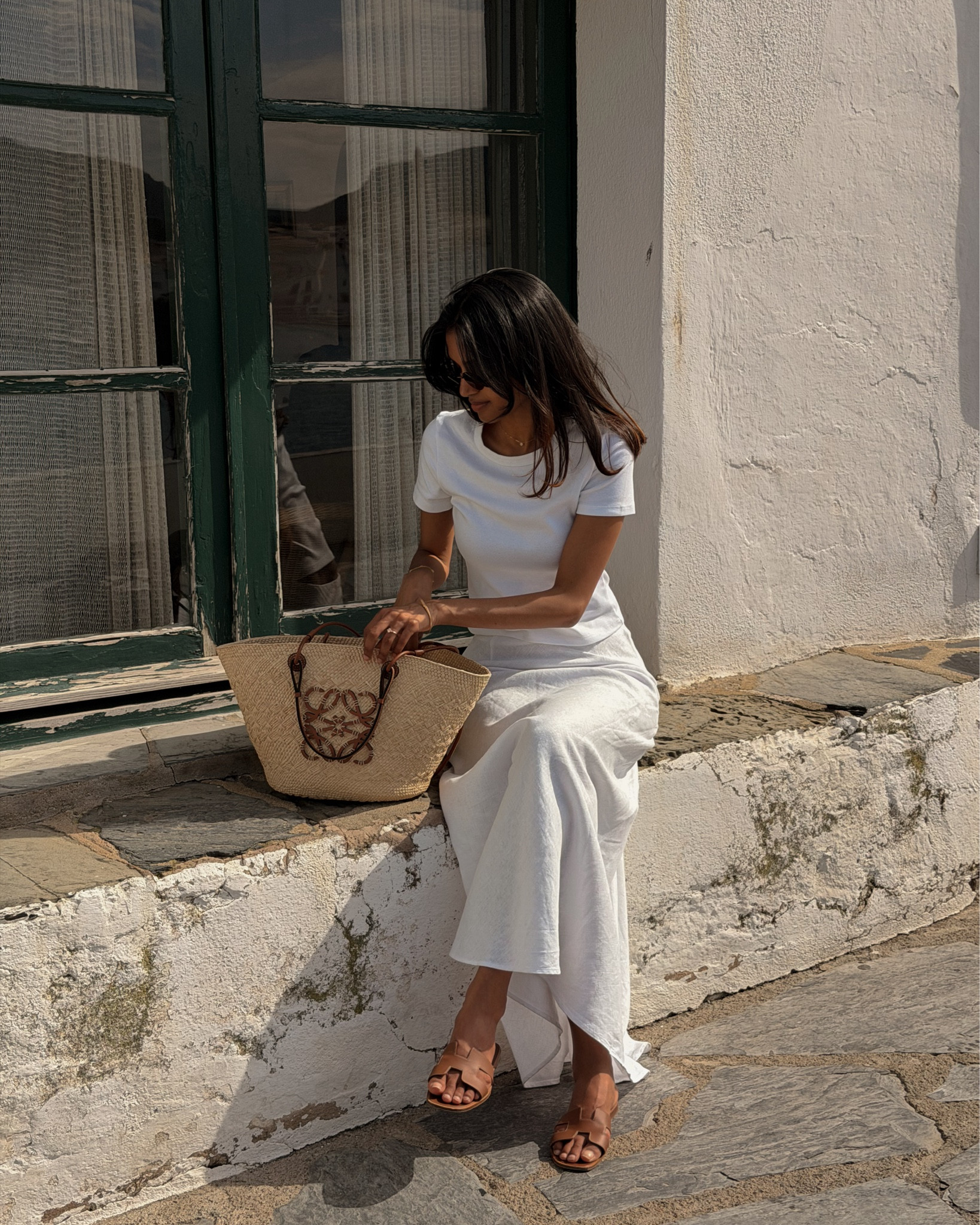 all white for spring/summer 
skirt 


#LTKspring #LTKsummer #LTKeurope