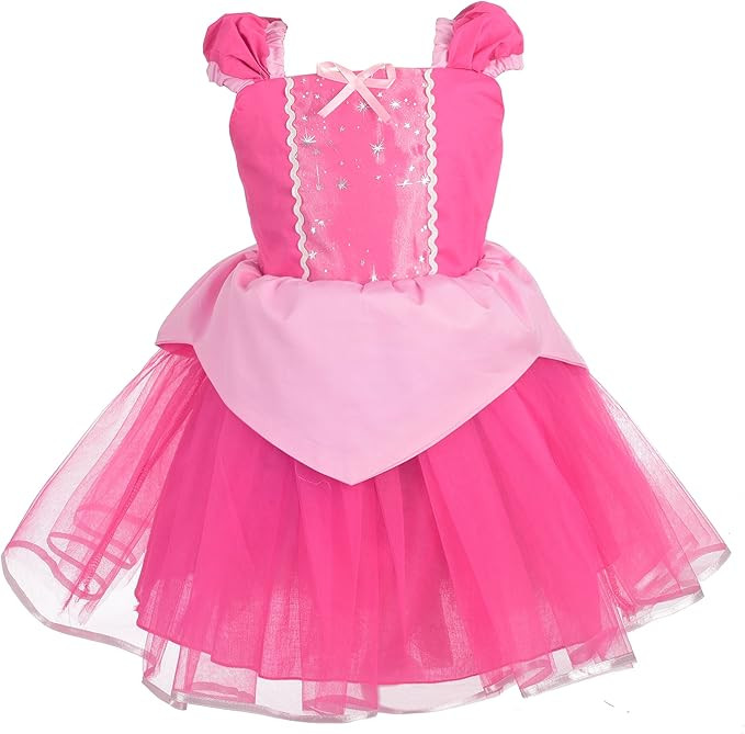 Dressy Daisy Baby & Toddler Girls Princess Costume Fancy Dress up Clothes Summer Outfit with Acce... | Amazon (US)