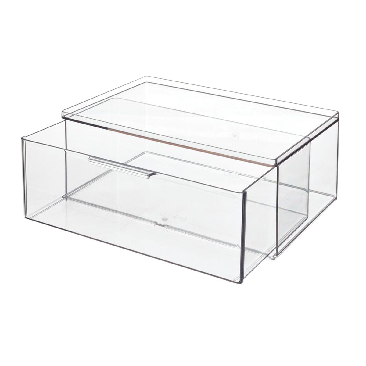 THE HOME EDIT Large Deep Drawer Clear | The Container Store