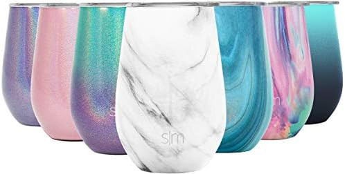 Simple Modern Spirit 12oz Wine Tumbler Glass with Lid - Vacuum Coffee Mug Stemless Cup 18/8 Stain... | Amazon (US)