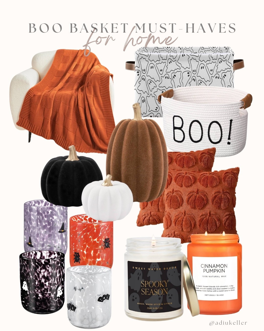 Boo Basket Must Haves for Home

#LTKHome #LTKSeasonal #LTKHalloween