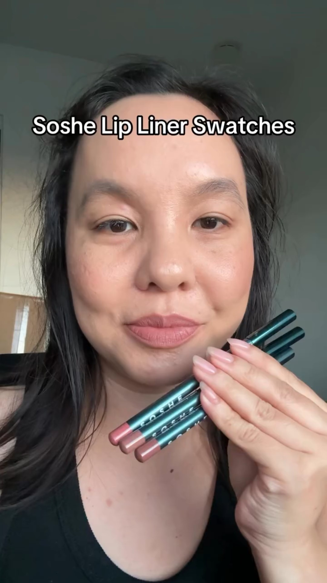 Soshe Beauty Soft Glide Lip Liner Swatches. A new brand I discovered this year but I already own most of the lip liners and three of the blushes (swatches coming soon!). The lip liners themselves are wonderfully creamy and glide on smoothly but aren’t so soft that you can’t get precision. Because they apply so smooth you can quickly fill in the lips to wear by itself. Speakeasy is a beautiful dusty pink mauve perfect for olive undertones, Skinny Dip is a nice beige, and Desert Rose is a brighter pink. I bought Desert Rose, redeemed credit for Speakeasy, and got Skinny Dip as a GWP. #soshebeauty #lipliner #makeup

#LTKHoliday #LTKBeauty