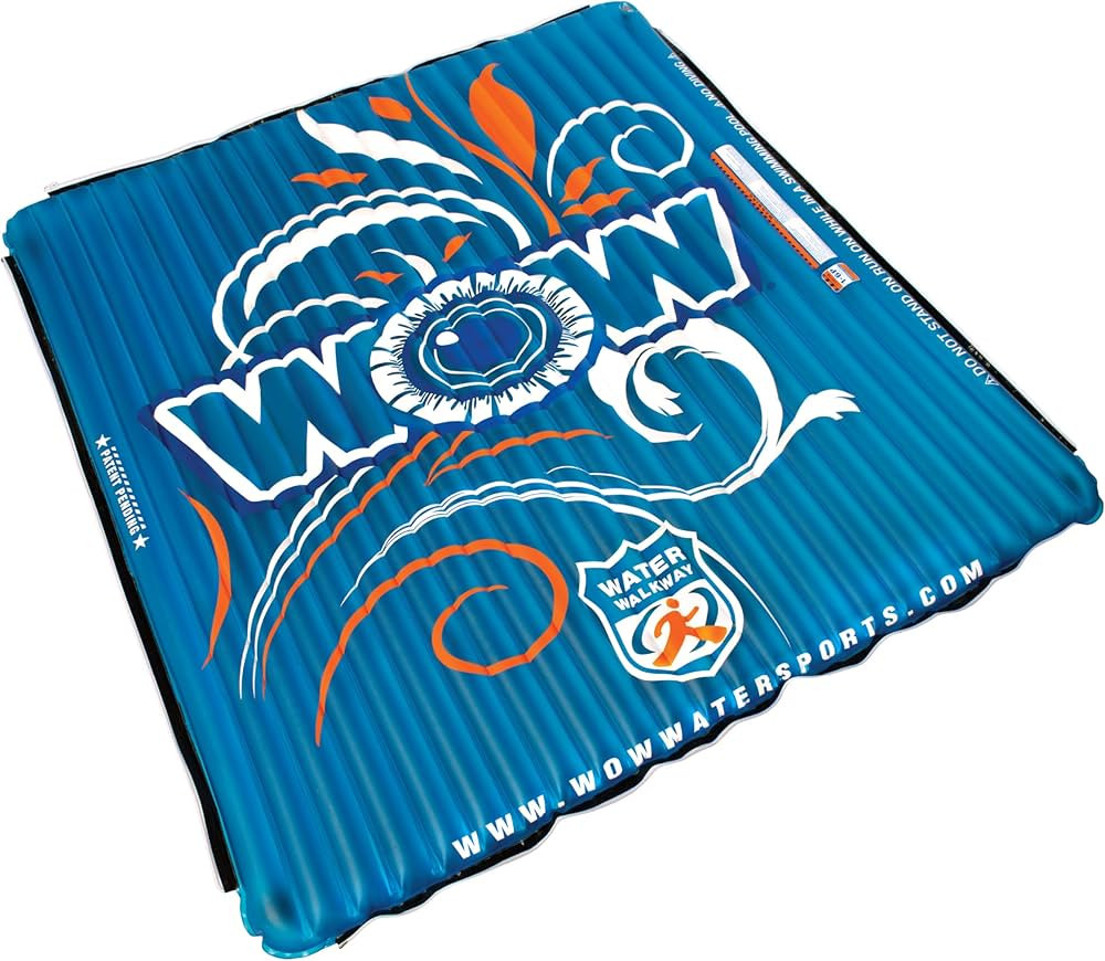 WOW Sports World of Watersports Water Walkway 6 x 6 Feet Blue Inflatable Walkway, 14-2080 | Amazon (US)