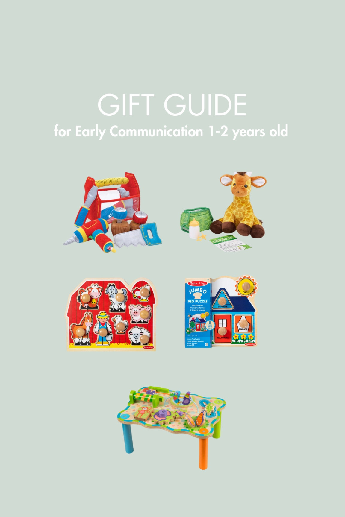Gift guide to encourage development of early communication skills for children years 1-2! 

#LTKkids #LTKGiftGuide #LTKbaby