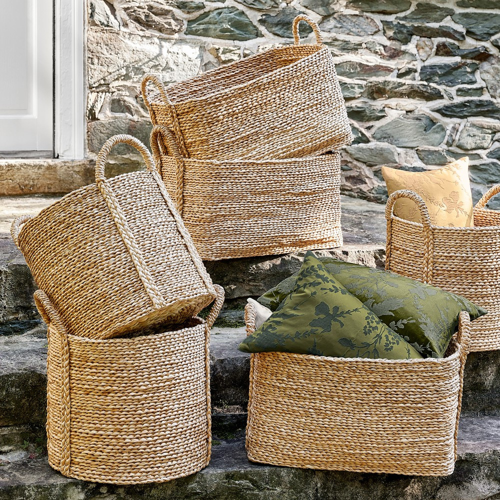Josh Young x Williams Sonoma Home Eve Woven Basket | Williams-Sonoma