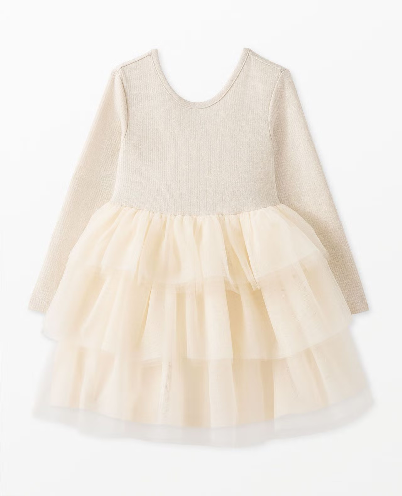 Long Sleeve Tulle Sparkle Dress | Hanna Andersson