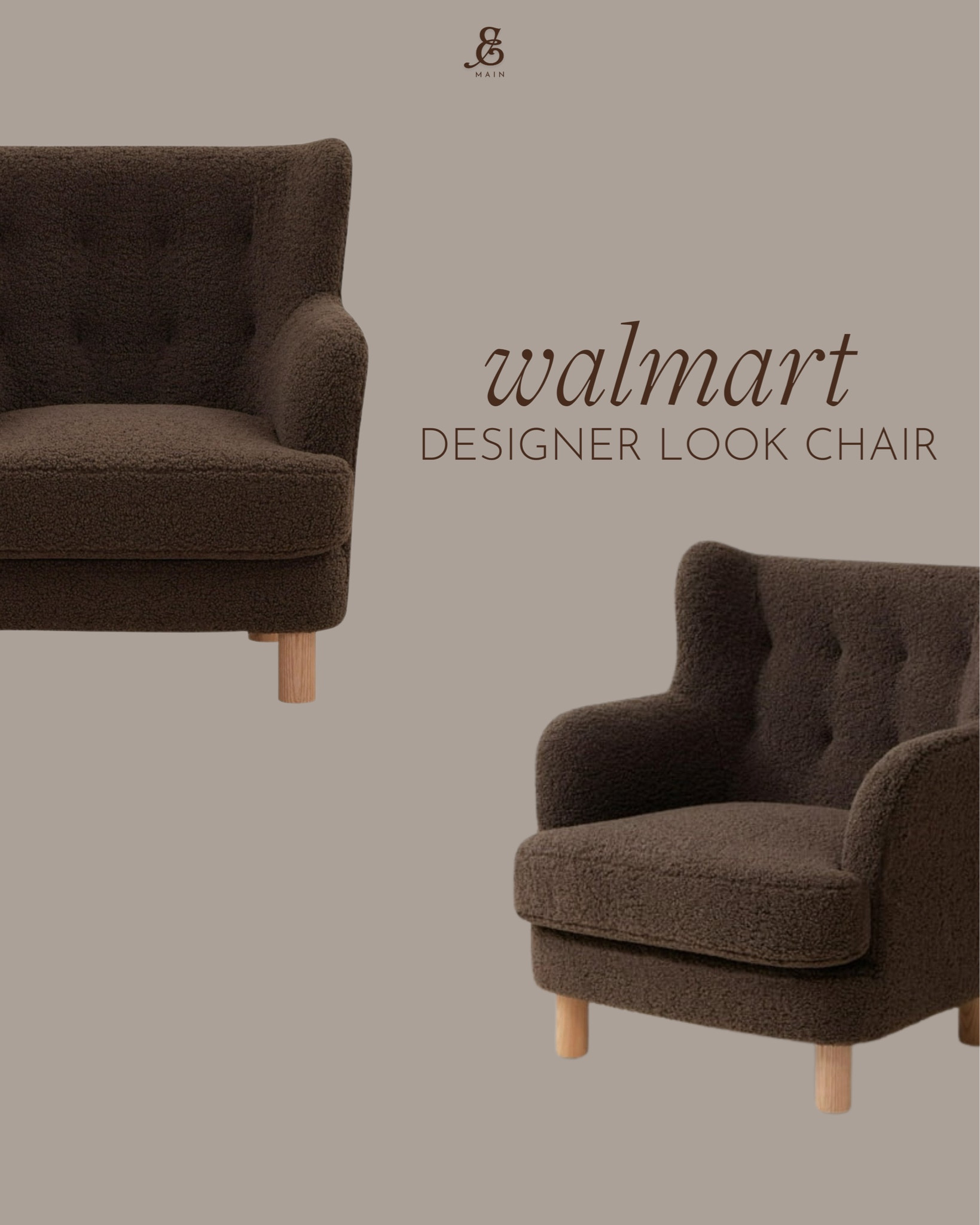 beautiful new designer look chair from walmart 

amazon home, amazon finds, walmart finds, walmart home, affordable home, amber interiors, studio mcgee, home roundup 

#LTKHome
