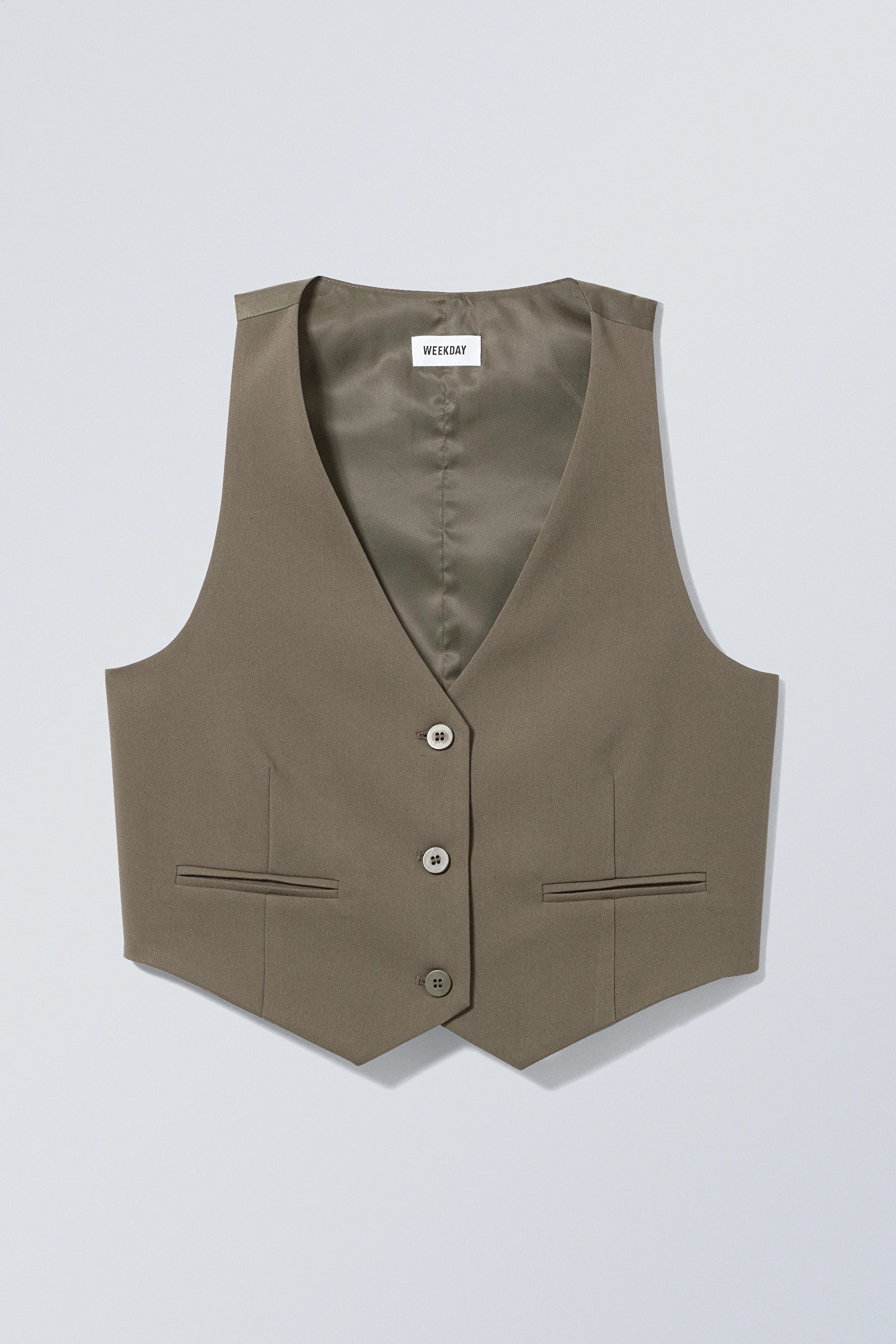 Pullunder Blaze - Taupe - Jackets & coats - Weekday DE | Weekday