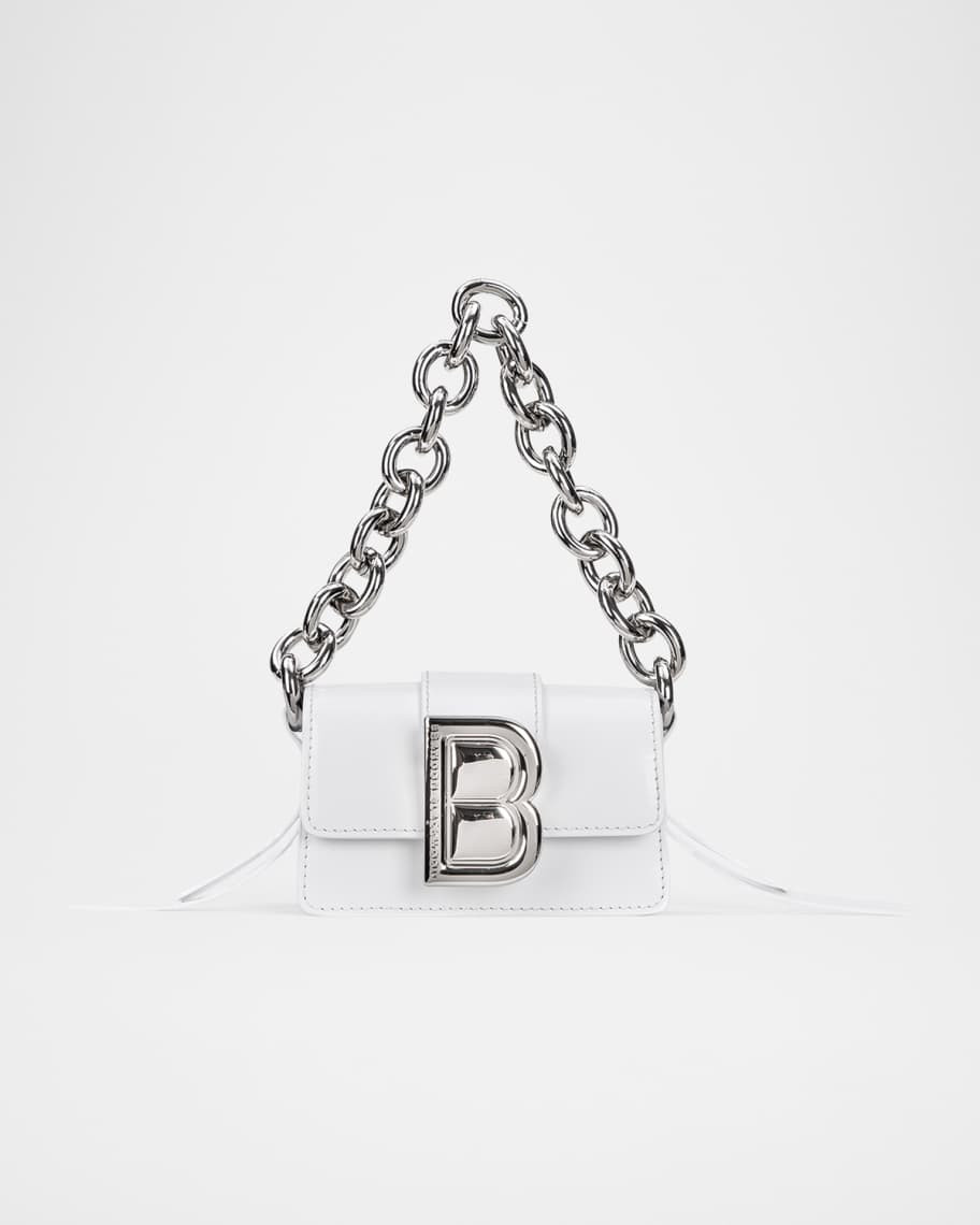 Brandon Blackwood Micro Nia Leather Clutch Bag | Neiman Marcus