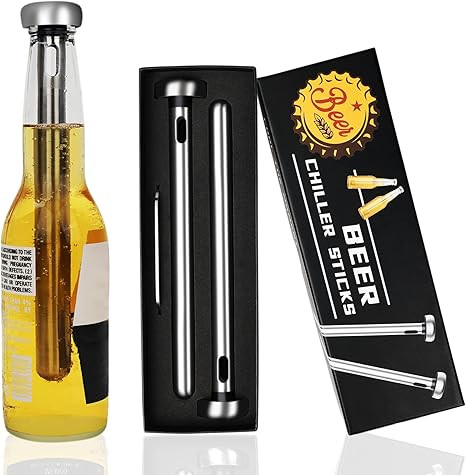 Gifts for Men Dad Husband, Beer Chiller Sticks for Bottles, Christmas Stocking Stuffers, Beer Lov... | Amazon (US)