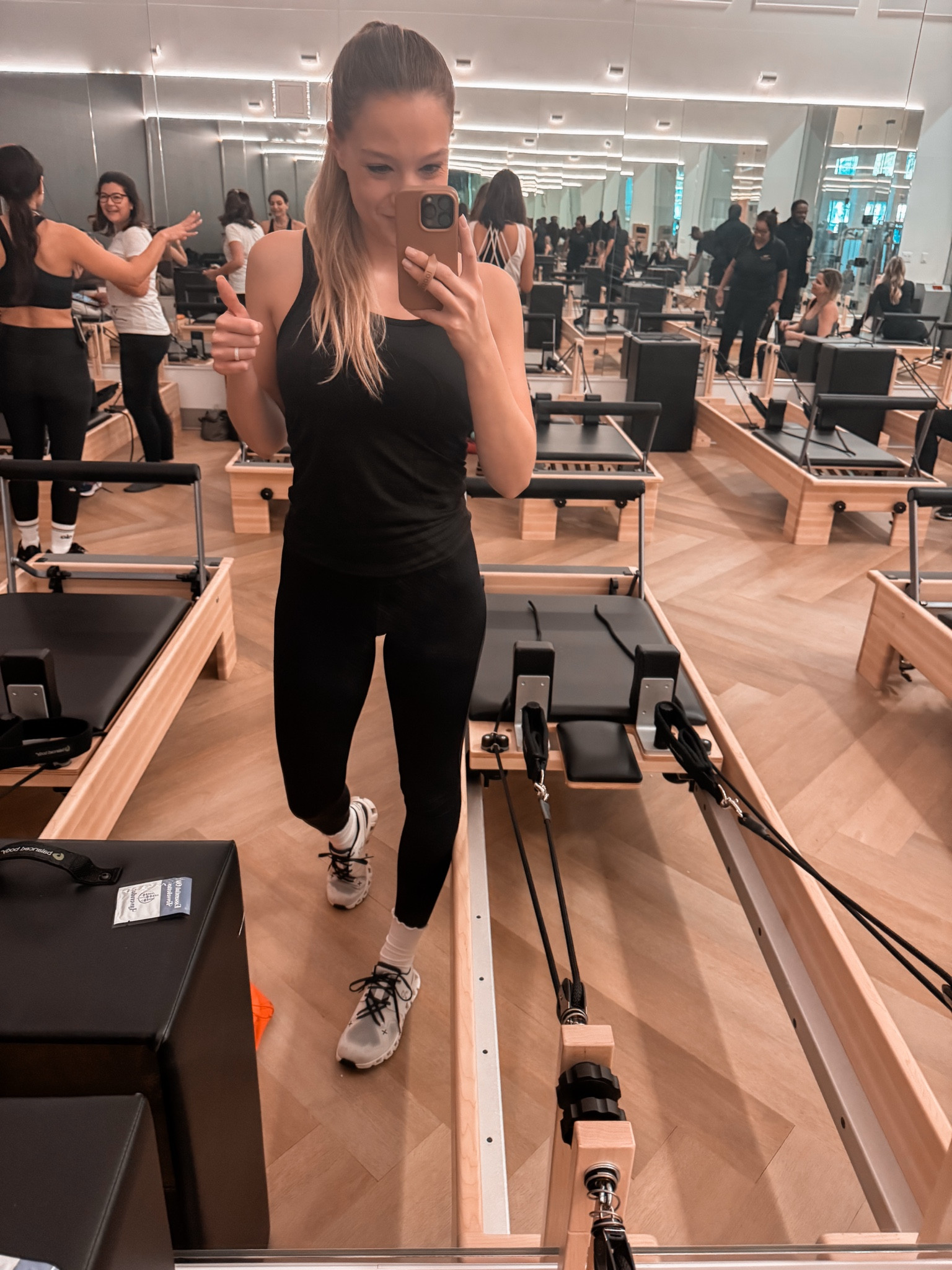 LA Fitness started offering Pilates so I had to sign up! First class in the books and loving these cute grip socks! 🤍 My sneakers and Lululemon leggings are on sale!

#LTKActive #LTKFindsUnder50 #LTKStyleTip