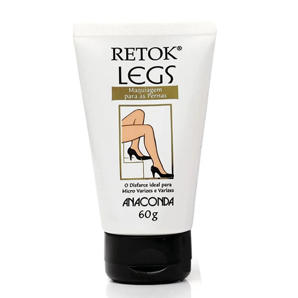 Retok Legs Maquiagem Para As Pernas 60G Anaconda Escura | DrogaRaia (BR)