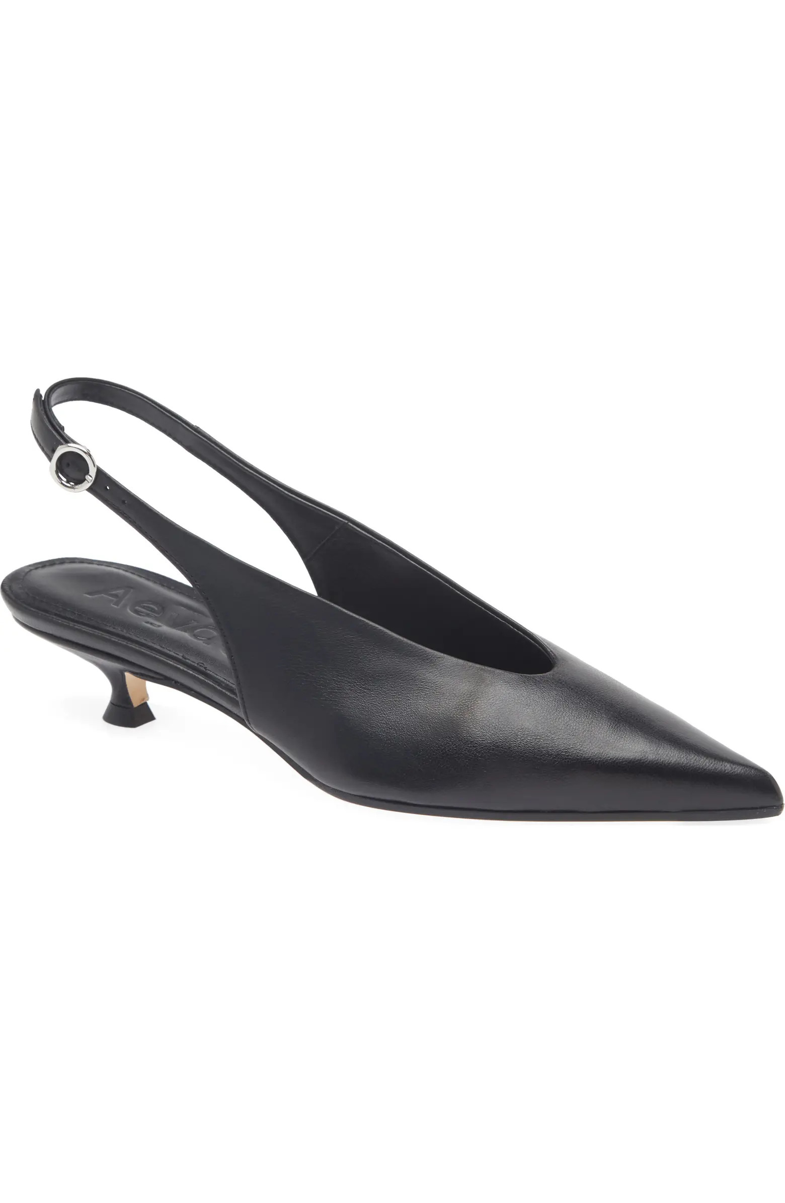 Camila Slingback Kitten Heel Pump (Women) | Nordstrom