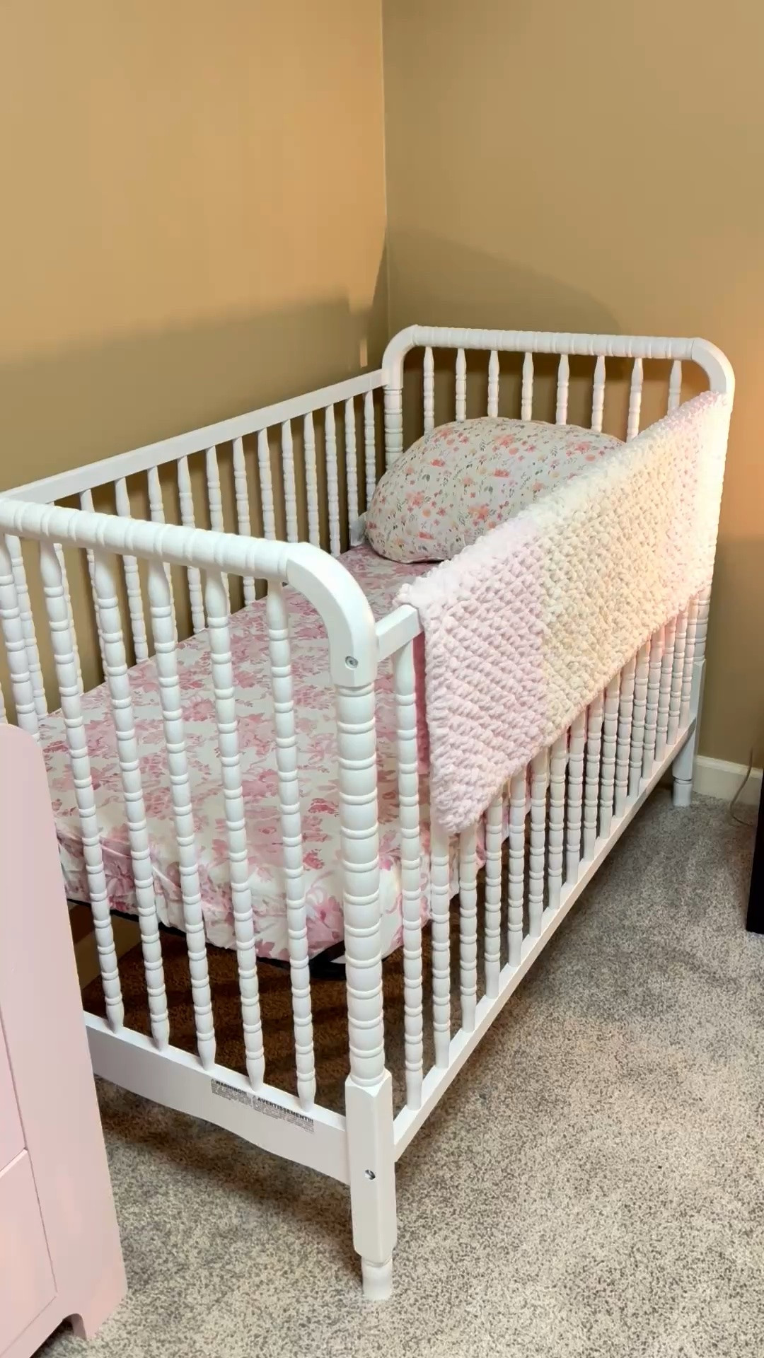 STOPPP because this crib completely transformed our nursery 😭🤍🎀
If you’re looking for a crib that looks high-end without the crazy price tag… THIS IS IT.

The details are SO pretty, the Bianca White color is perfect, and I love that it grows with baby from crib to toddler bed 🥹✨ Plus it’s Greenguard Gold Certified which made me feel even better about choosing it for our baby girl.

Every single person that sees the nursery asks about this crib 🤍
Linked on my LTK! ✨

#LTKBaby #NurseryFinds #BabyGirlNursery #NurseryInspo #DeltaChildren #ConvertibleCrib #BabyMustHaves

#LTKBaby #LTKBump #LTKmomlife