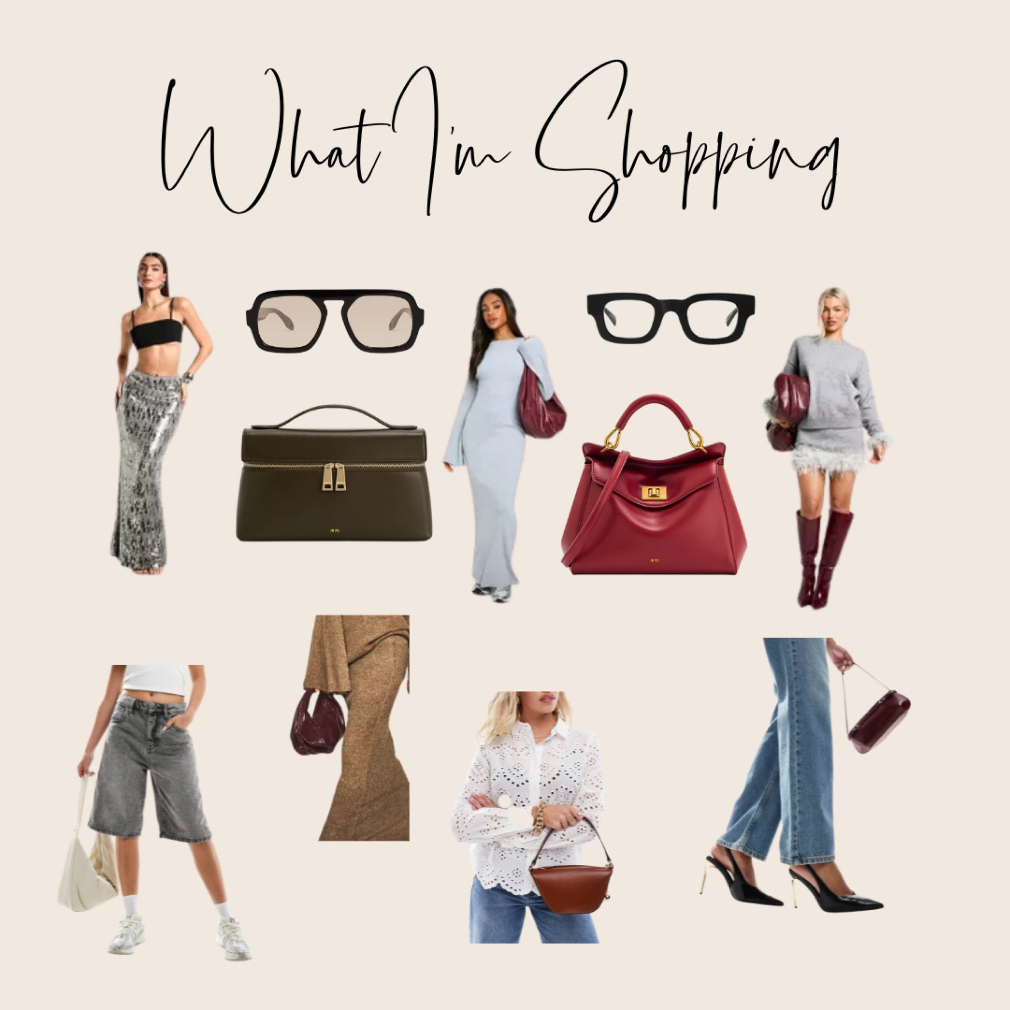 What I’m shopping this holiday season… Some are on sale currently. 

#LTKStyleTip #LTKSaleAlert #LTKFindsUnder100