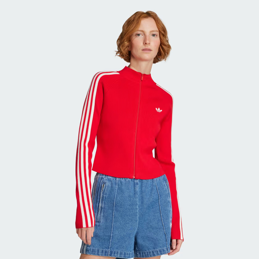 Adicolor 3-Stripes Slim Knit Track Top | adidas (US)