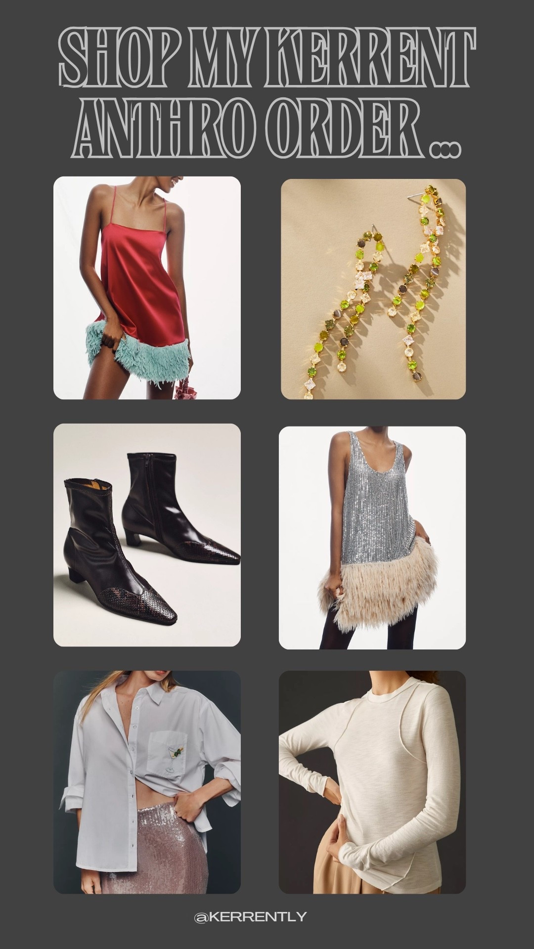 Just placed a fresh order from Anthropologie and had to round up everything I grabbed 🤍 Their dresses are so good right now!! Perfect for holiday plans, parties, or easy gift ideas

#LTKSeasonal #LTKHoliday