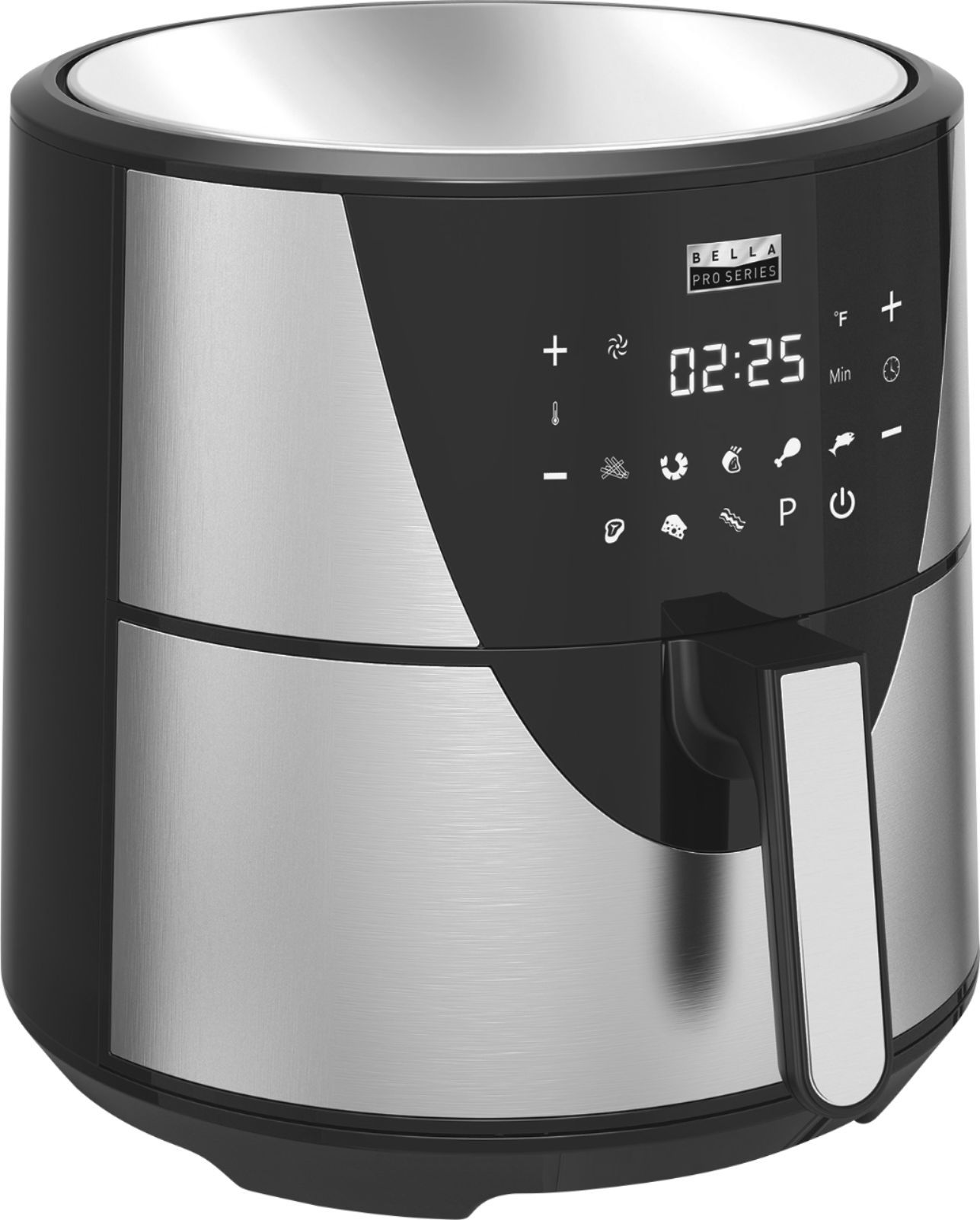 Bella Pro Series 8-qt. Digital Air Fryer Stainless Steel 90088 - Best Buy | Best Buy U.S.