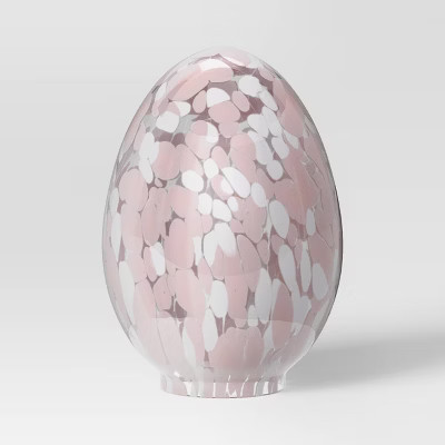 Large Confetti Glass Egg - Threshold™ | Target