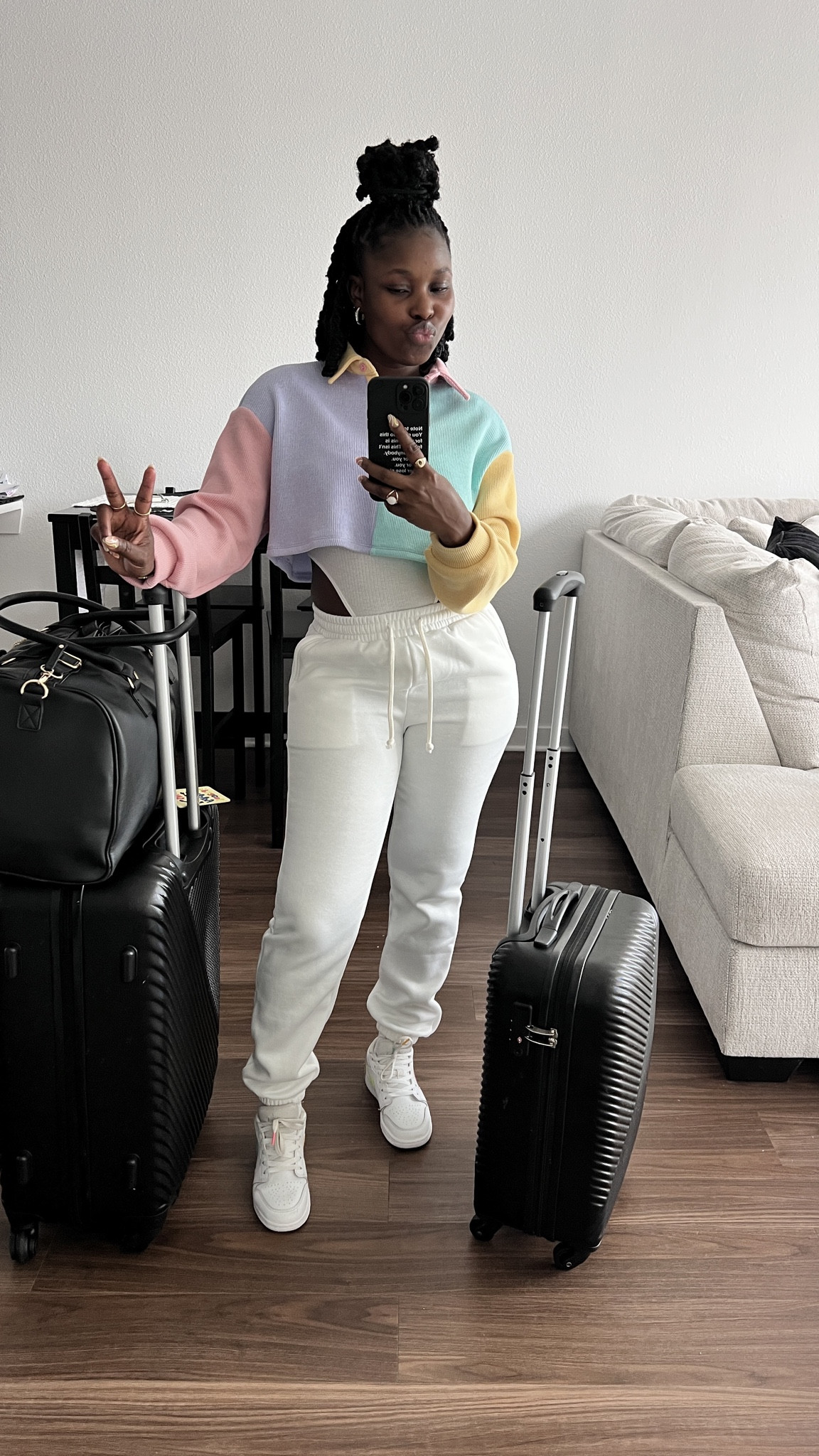 Comfortable but cute airport outfit 

#LTKtravel