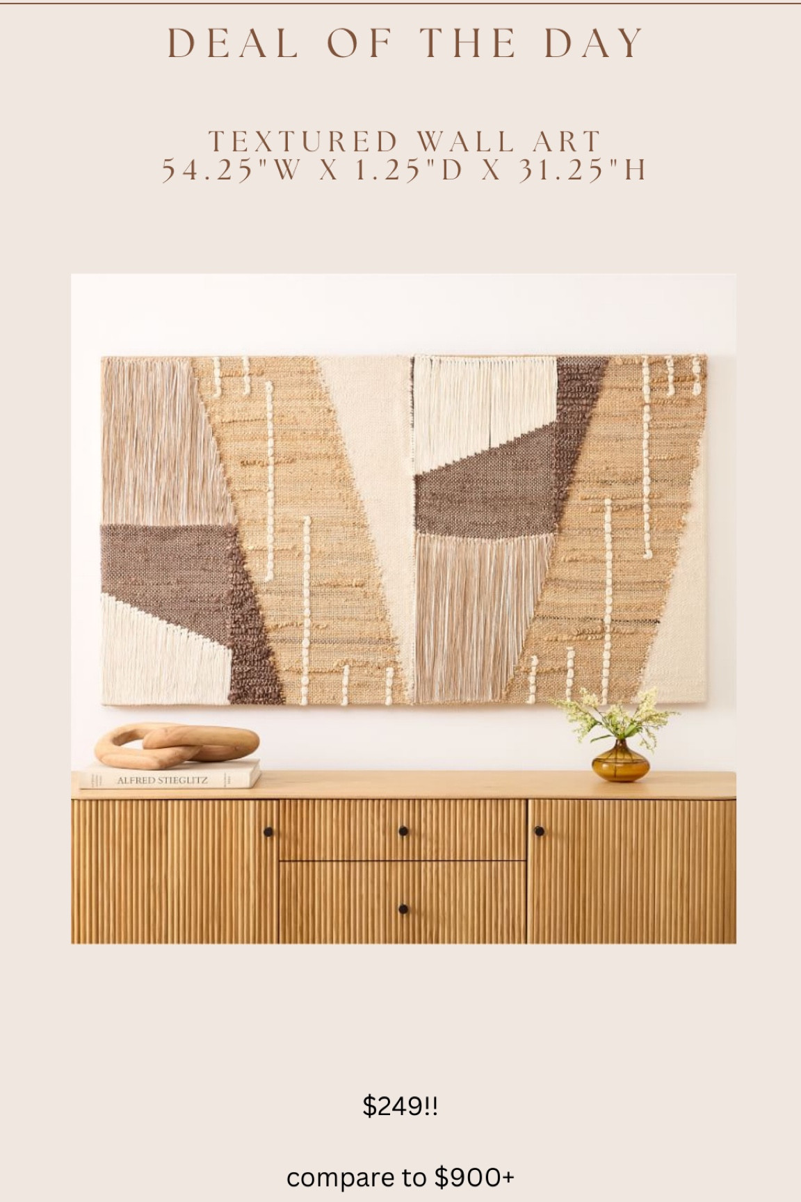 My favorite & the best priced oversized textured wall art!!!! Compare to $900+!!

Quickest shipping I’ve seen yet for it! It’s usually 3+ months out ship time 

#LTKhome #LTKsalealert