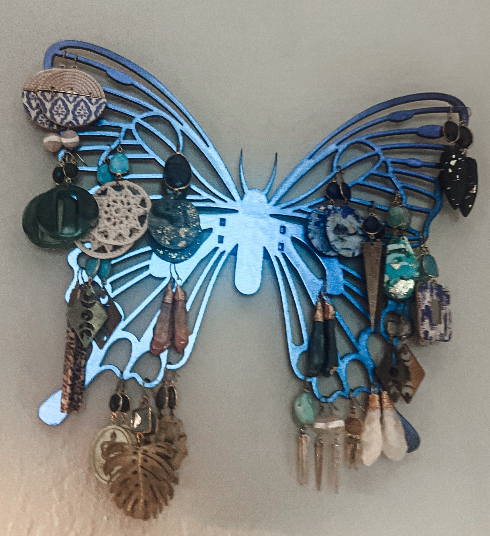 🌿 Elevate your boho spirit with this enchanting wooden butterfly jewelry hanger – where nature meets style 

✨ Unleash the goddess within! 

#BohoJewelryHangers #WoodenWonders #BrownSkinBoho #EtsyFinds #40PlusStyle #HippieChic
#BohoStyle #WoodenArtistry #JewelryOrganization #NatureInspiredDecor #BrownSkinGoddess #EcoFriendlyLiving #UniqueEtsyFinds #HippieSoul #GoddessVibes #ShopSmall

#LTKHoliday #LTKGiftGuide #LTKhome