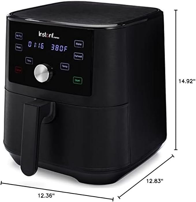 Instant Pot Vortex 6QT XL Air Fryer, 4-in-1 Functions that Crisps, Roasts, Reheats, Bakes for Qui... | Amazon (US)