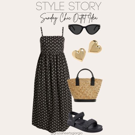 Sunday Chic Outfit Idea 
.
#sundaychic #outfitidea #sundress

#LTKFindsUnder100 #LTKSeasonal #LTKStyleTip