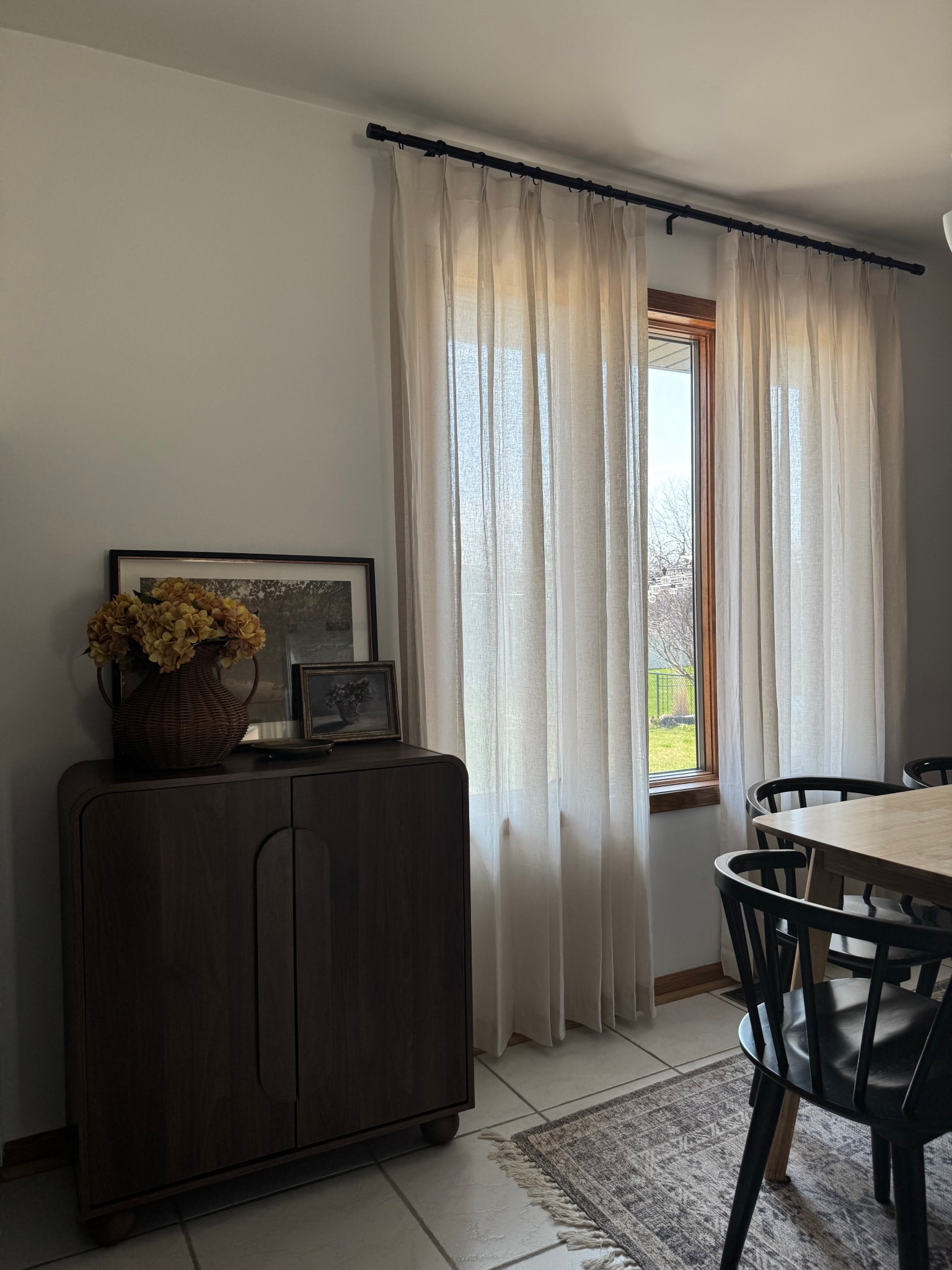 The prettiest spring refresh 🤍 Loving these sheer curtains so much! 

#LTKHome #LTKSaleAlert