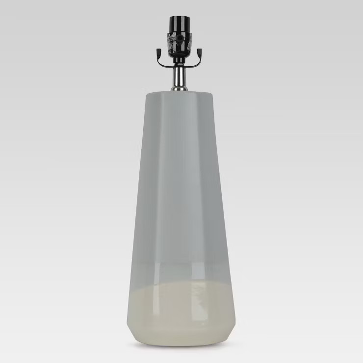 Dipped Ceramic Large Lamp Base Blue/White - Threshold™ | Target