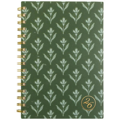 Cambridge 2026 Weekly/Monthly Cherrywood Lane Small Green Floral | Target