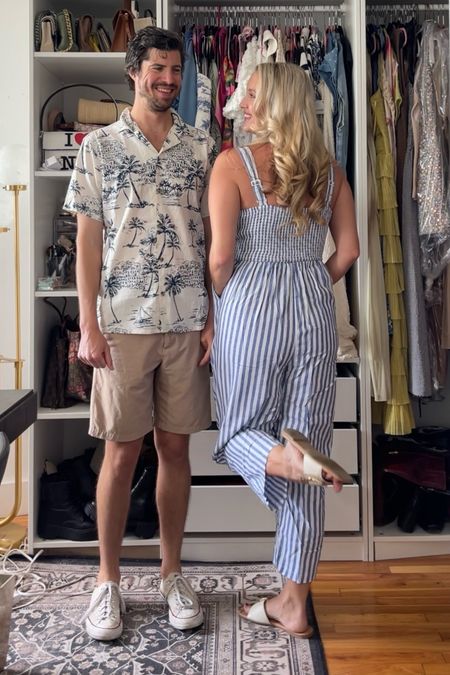 His & hers summer style, summer outfit inspo, couples outfits, men’s travel outfit, men’s vacation style, men’s summer style, mens style inspo, Abercrombie dress 

#LTKFindsUnder100 #LTKStyleTip #LTKMens