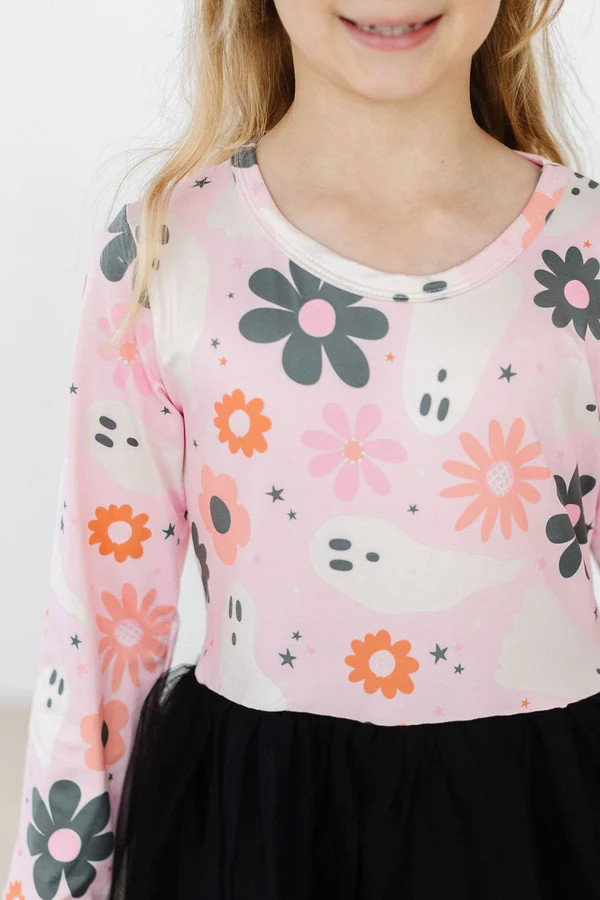 Spooky Season L/S Tutu Dress | Mila and Rose