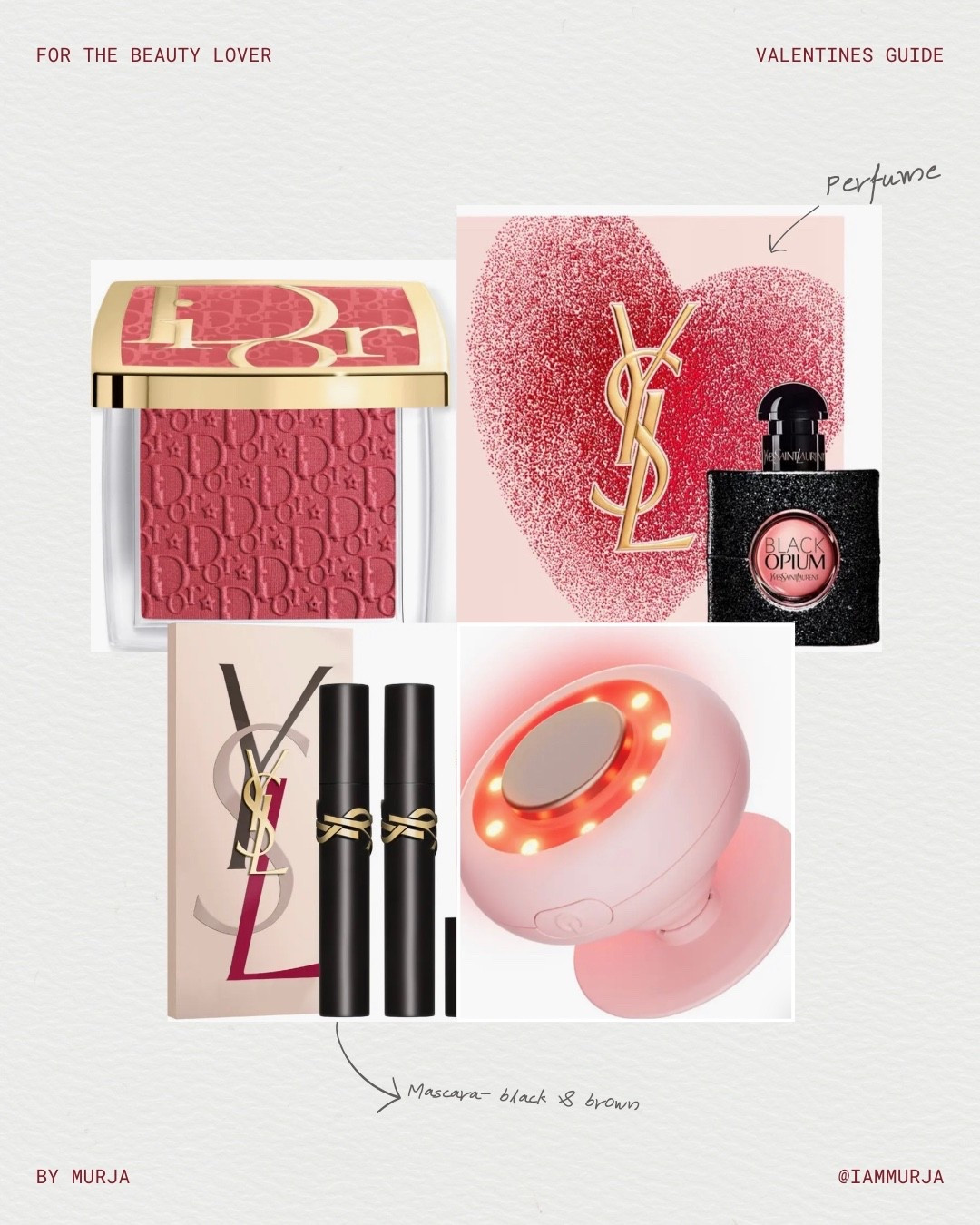 Valentine’s Day, but make it BEAUTY.
For the glam lovers, skincare queens, and glow-getters—these picks are guaranteed to make hearts (and skin) happy. From everyday essentials to luxe treats, this is your one-stop beauty gift guide.

Linked in my LTK to shop 💕

#LTKvalentines #LTKbeauty #BeautyGiftGuide #ValentinesDayGifts #GiftsForHer #SelfCareGifts #MakeupLover #SkincareObsessed #LTKfinds #ShopMyLTK #BeautyDeals #GlowUp

#LTKValentine #LTKBeauty