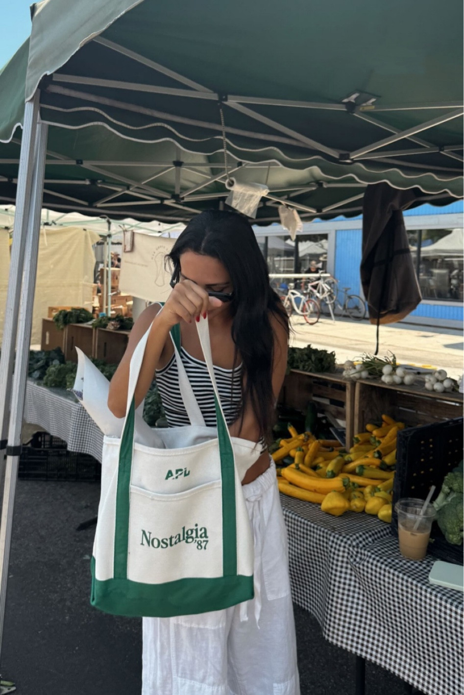 bottega veneta black sunnies, black and white striped tank, white linen drawstring pants | summer style, summer fashion 

#LTKStyleTip #LTKFindsUnder100 #LTKTravel