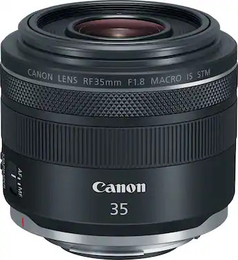 Canon - RF35mm F1.8 Macro IS STM Macro Lens for EOS R-Series Cameras - Black | Best Buy U.S.