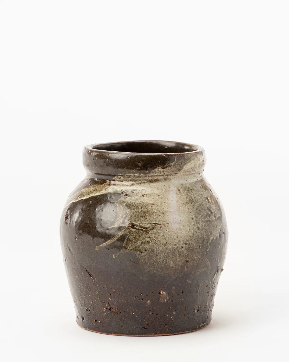 Dark Glazed Ceramic Vase | McGee & Co. (US)