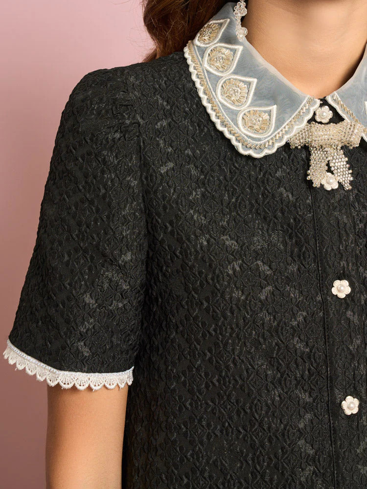 Surya Jacquard Mini Dress | Sister Jane (UK)