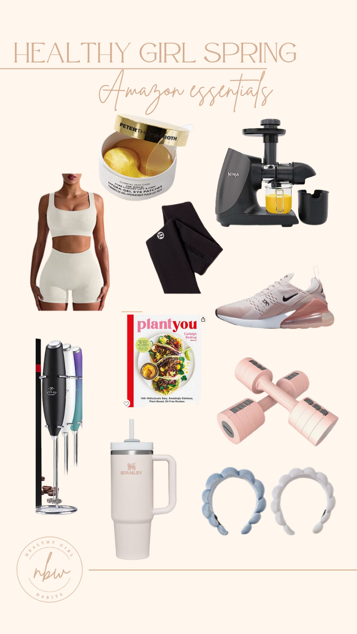 Healthy Girl Spring Amazon Essentials 🌸🤍👟

#LTKfit #LTKSeasonal #LTKshoecrush