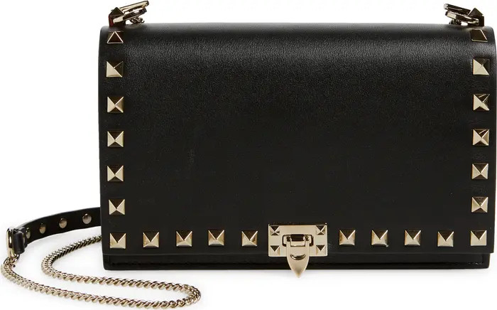Valentino Garavani Rockstud Leather Crossbody Bag | Nordstrom | Nordstrom