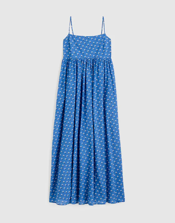 Empire-Waist Midi Dress | Madewell