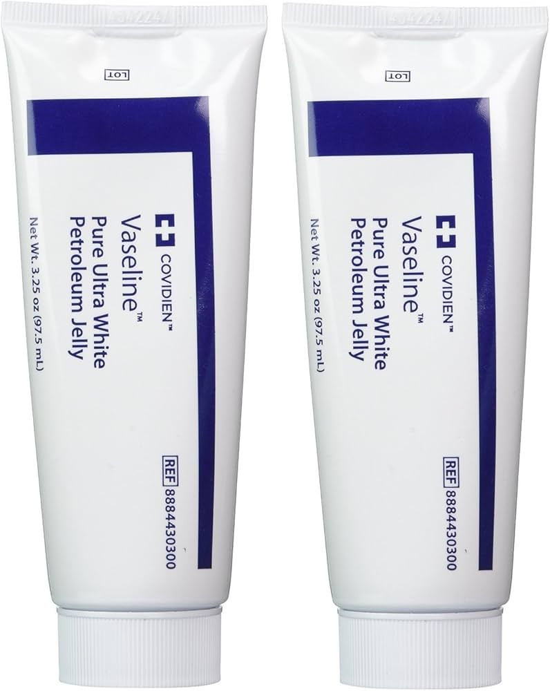 Pure Ultra White Petroleum Jelly Ointment, Kendall, 2-pack, 3.25 oz. each | Amazon (US)