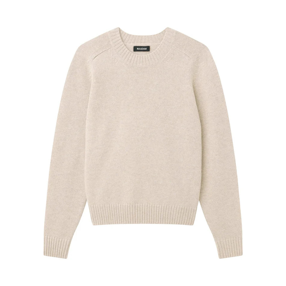 Recycled Cashmere Crewneck Sweater | Naadam