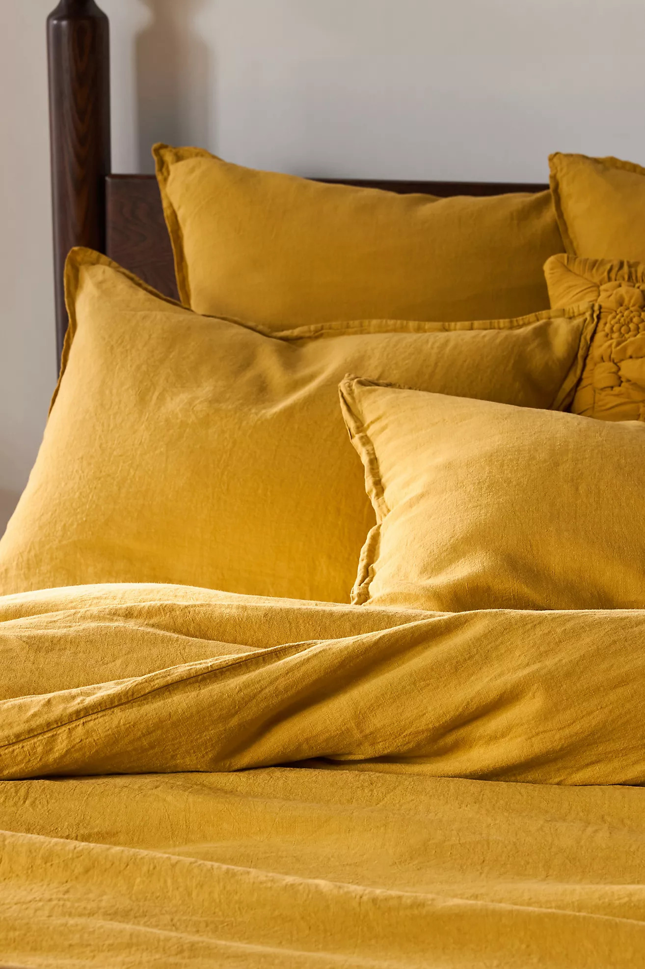 Washed European Flax Linen Duvet Cover​ | Anthropologie (US)