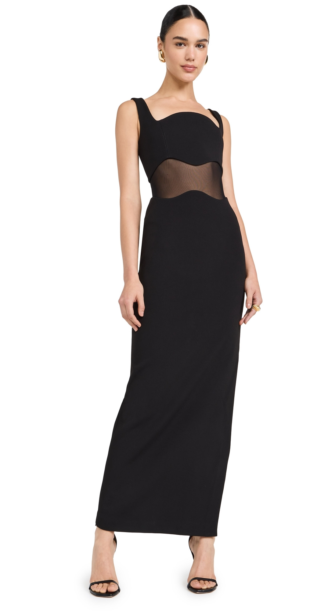 MISHA Damita Dress Black XL | Shopbop