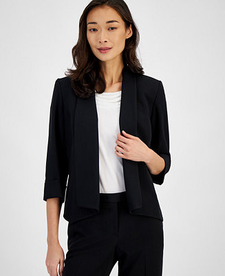 Women's Shawl Collar Open-Front Blazer | Macy's