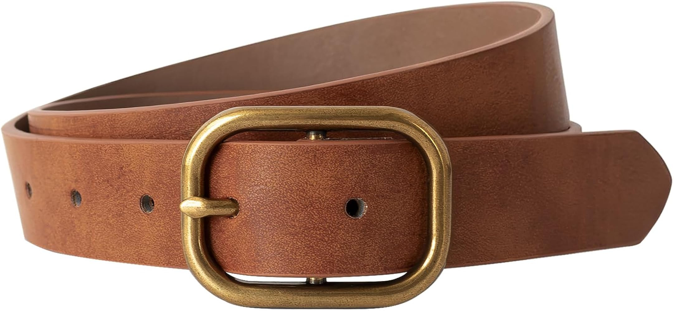 MJNUONE Leopard Print Belt for Women Leather Waist Belts Classic Needle Buckle Animal Printed for... | Amazon (US)