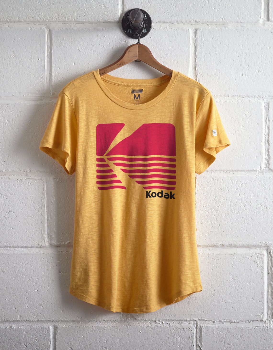 Tailgate Women's Kodak T-Shirt, Yellow | American Eagle Outfitters (US & CA)
